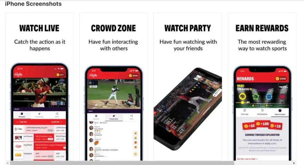 Signing in on the app and the website
